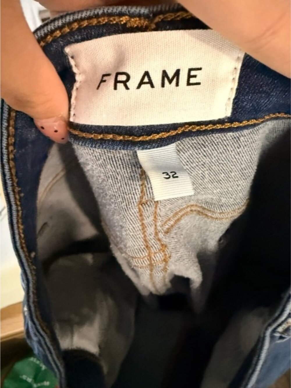 FRAME Le Crop mini boot cropped jeans size 32 - Picture 8 of 10